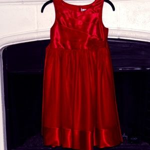 Girls Red Holiday Dress - Khols